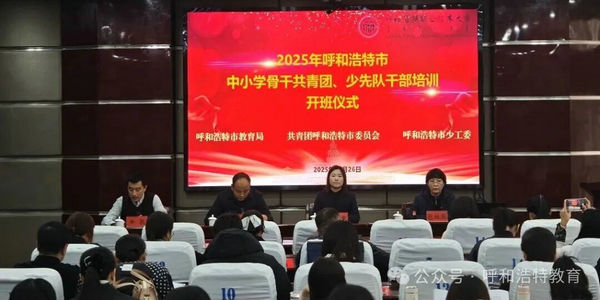 点亮青春,引路未来:呼和浩特市团队骨干培训锻造新时代“青春引路人”